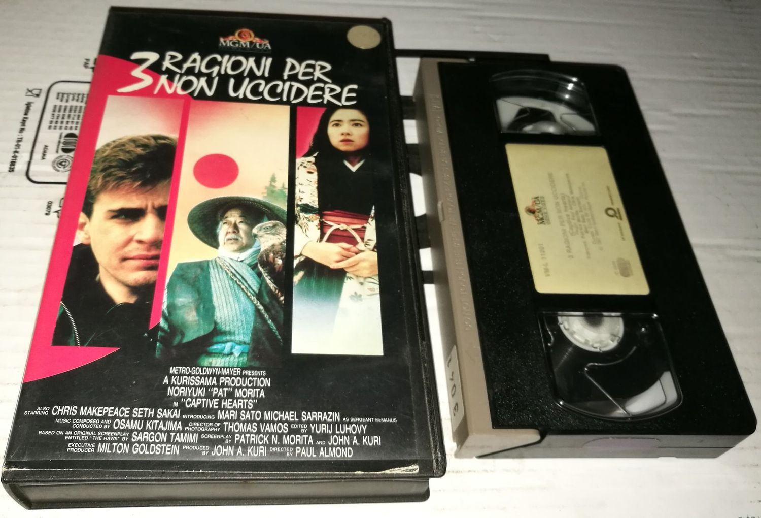 TeknoFilm - VHS – 3 RAGIONI PER NON UCCIDERE di Paul Almond (1987) - MGM (INEDITO IN DVD)