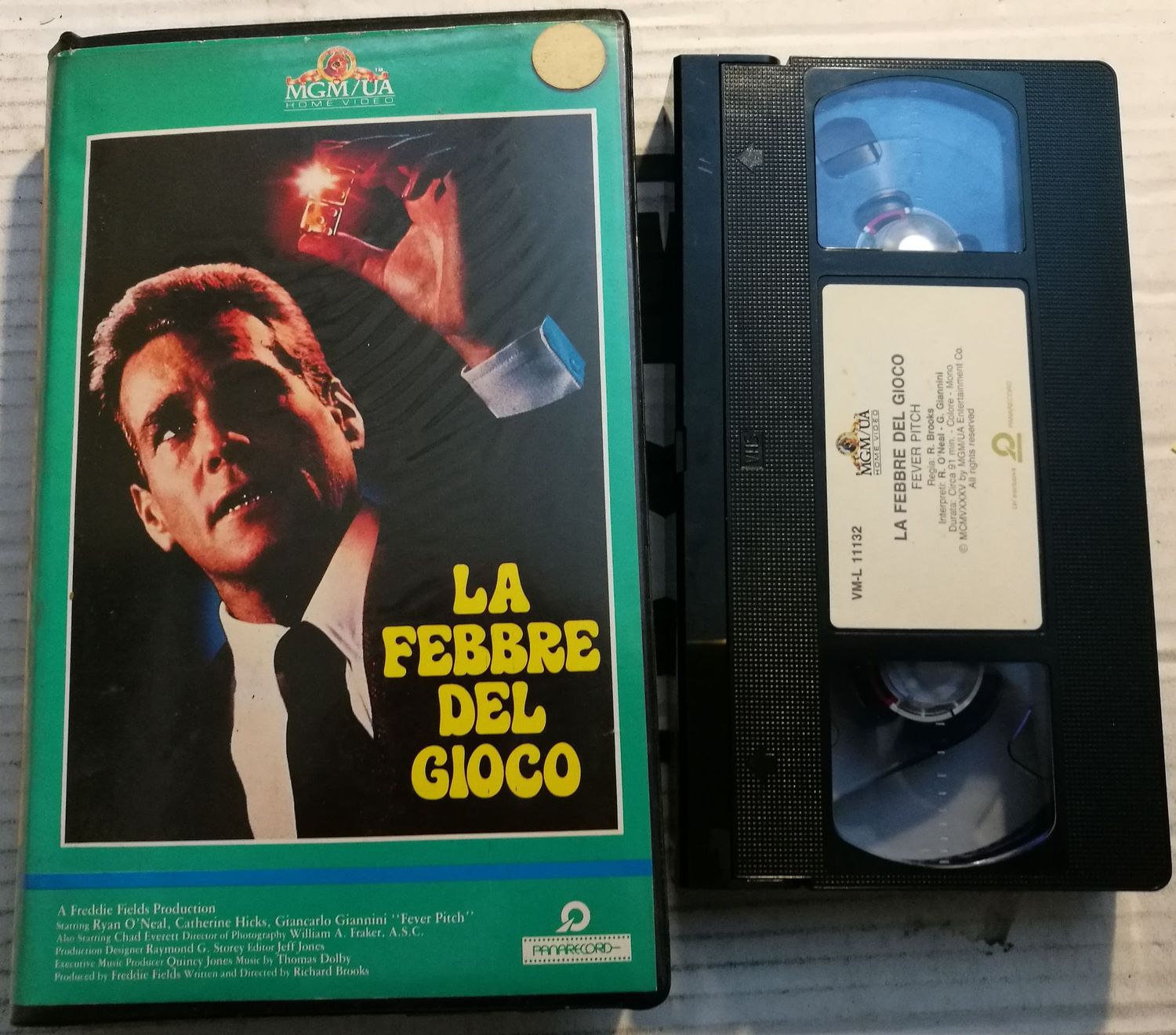 TeknoFilm - VHS – LA FEBBRE DEL GIOCO di Richard Brooks (1985) - MGM (INEDITO IN DVD) TeknoFilm - VHS – LA FEBBRE DEL GIOCO di Richard Brooks (1985) - MGM (INEDITO IN DVD)