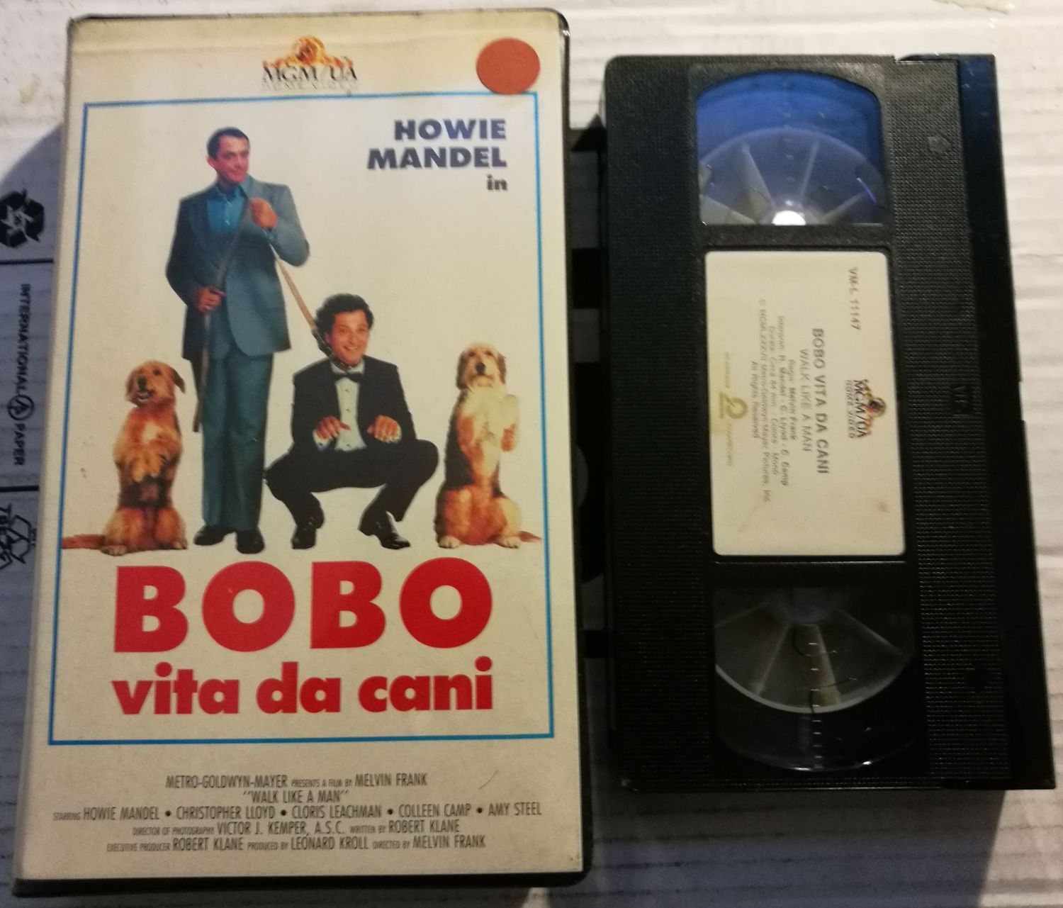 TeknoFilm - VHS – BOBO VITA DA CANI di Melvin Frank (1987) - MGM (INEDITO IN DVD) TeknoFilm - VHS – BOBO VITA DA CANI di Melvin Frank (1987) - MGM (INEDITO IN DVD)
