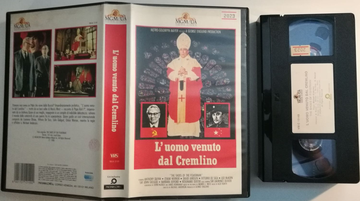 TeknoFilm - VHS – L'UOMO VENUTO DAL KREMLINO di Michael Anderson (1968) - MGM TeknoFilm - VHS – L'UOMO VENUTO DAL KREMLINO di Michael Anderson (1968) - MGM