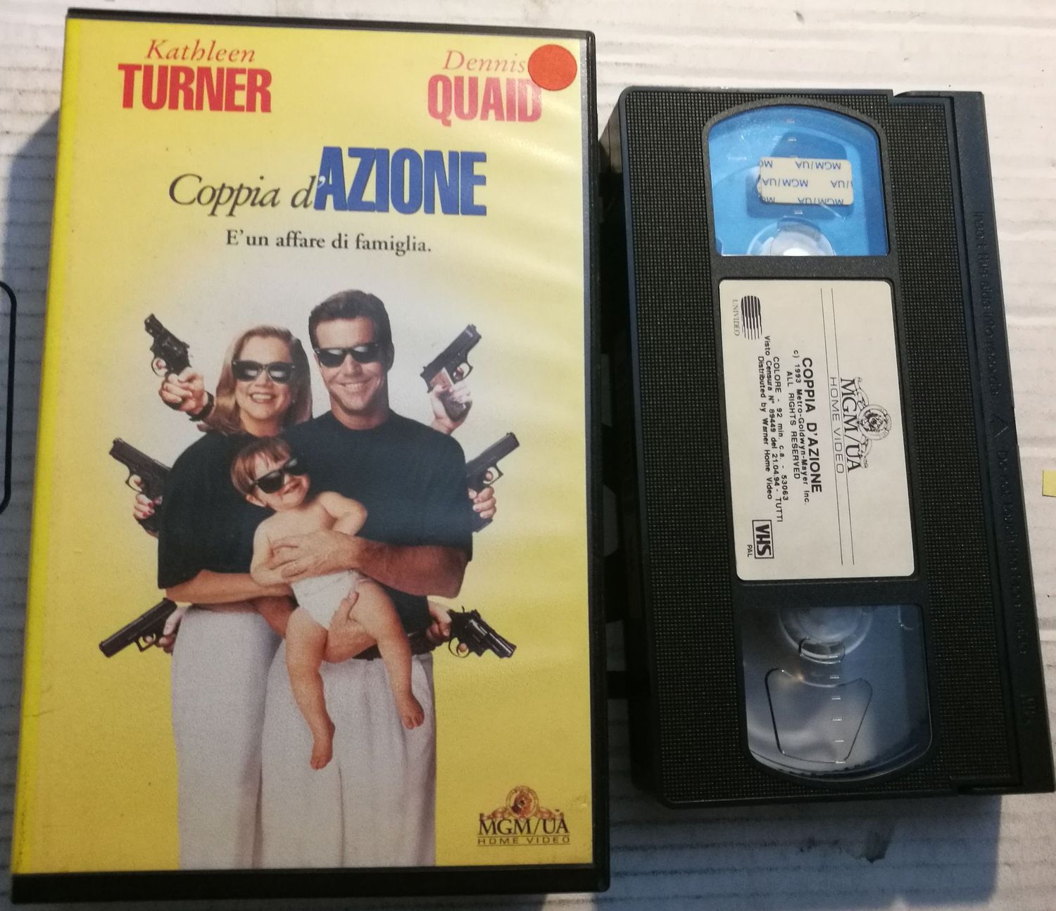 TeknoFilm - VHS – COPPIA D'AZIONE di Herbert Ross (1993) - MGM