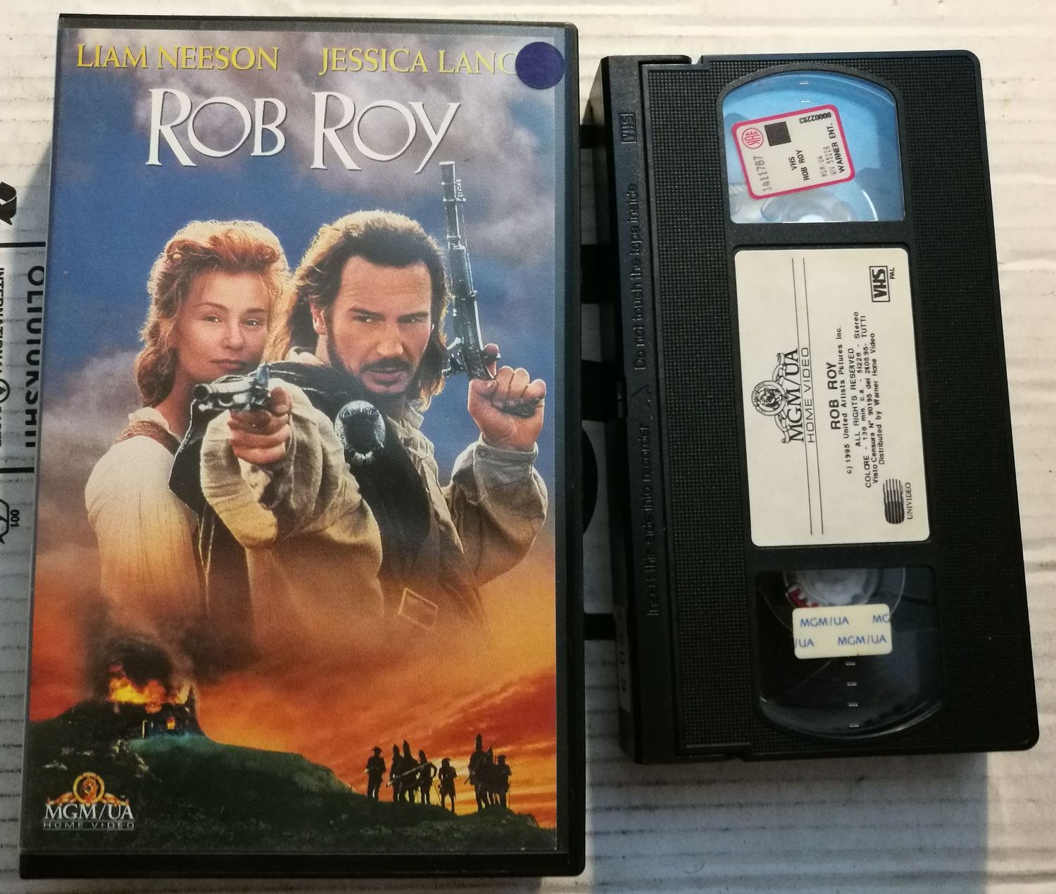 TeknoFilm - VHS – ROB ROY di Michael Caton-Jones (1995) - MGM