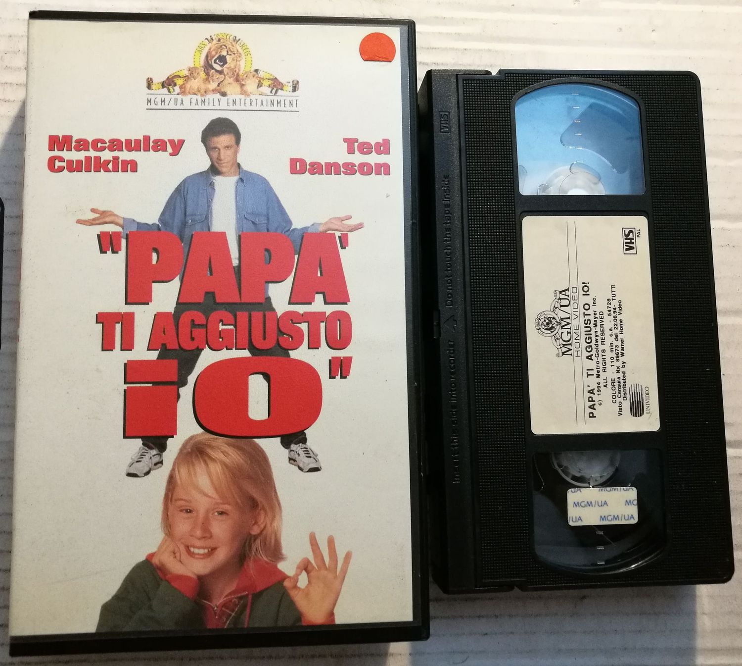 TeknoFilm - VHS – PAPA' TI AGGIUSTO IO di Howard Deutch (1994) - MGM TeknoFilm - VHS – PAPA' TI AGGIUSTO IO di Howard Deutch (1994) - MGM