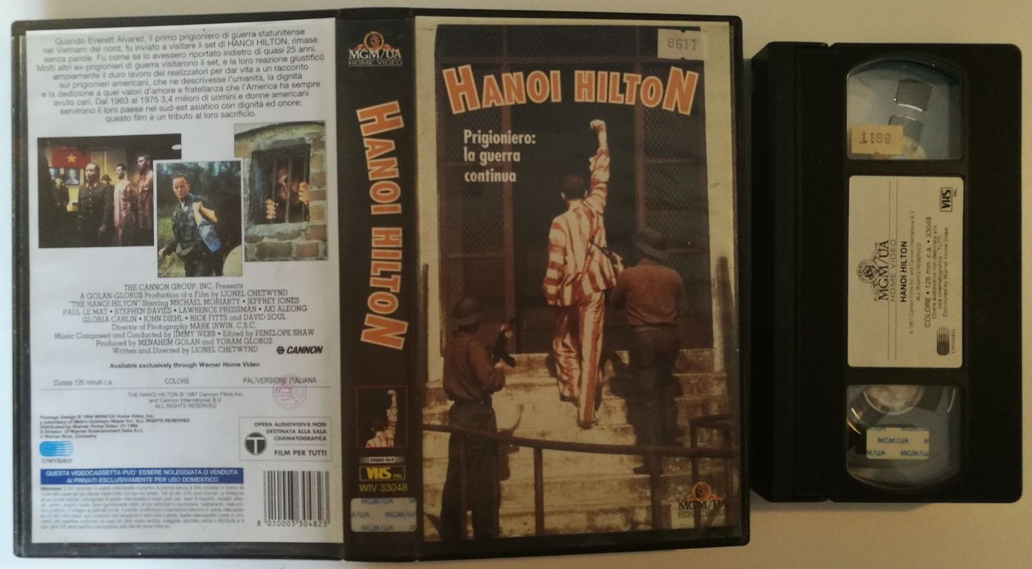 TeknoFilm - VHS – HANOI HILTON di Lionel Chetwynd (1987) - MGM (INEDITO IN DVD) TeknoFilm - VHS – HANOI HILTON di Lionel Chetwynd (1987) - MGM (INEDITO IN DVD)