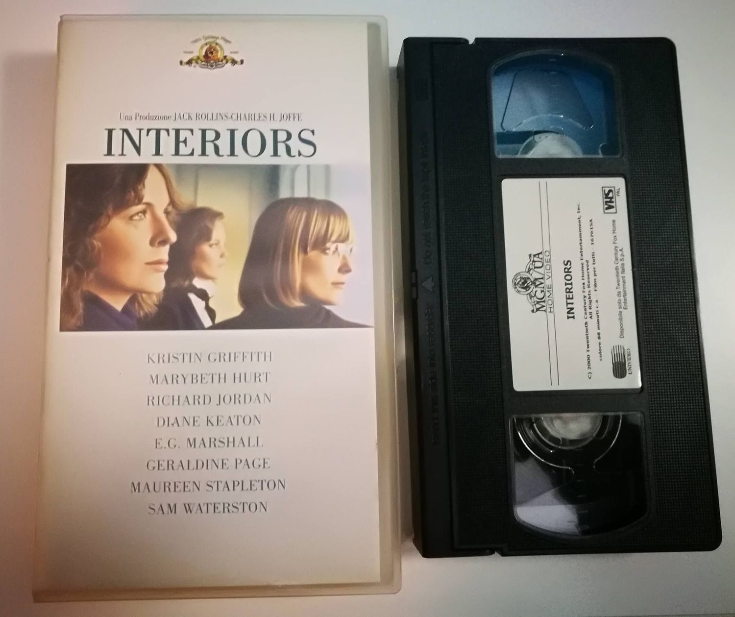 TeknoFilm - VHS - INTERIORS di Woody Allen (1978) - MGM TeknoFilm - VHS - INTERIORS di Woody Allen (1978) - MGM