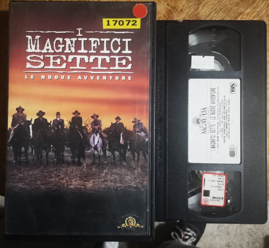 TeknoFilm - VHS – I MAGNIFICI SETTE - LE NUIOVE AVVENTURE di Geoff Murphy (1998) - MGM (INEDITO IN DVD) TeknoFilm - VHS – I MAGNIFICI SETTE - LE NUIOVE AVVENTURE di Geoff Murphy (1998) - MGM (INEDITO IN DVD)