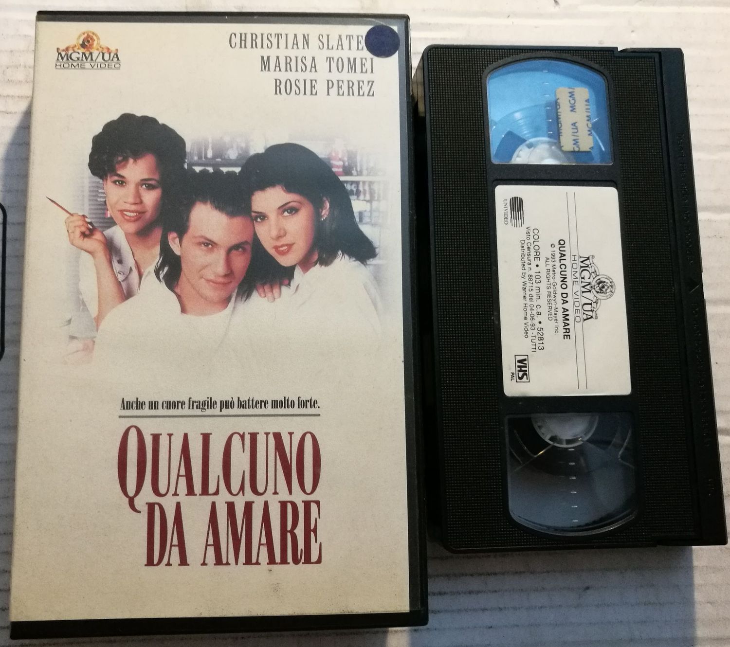TeknoFilm - VHS – QUALCUNO DA AMARE di Tony Bill (1993) - MGM TeknoFilm - VHS – QUALCUNO DA AMARE di Tony Bill (1993) - MGM