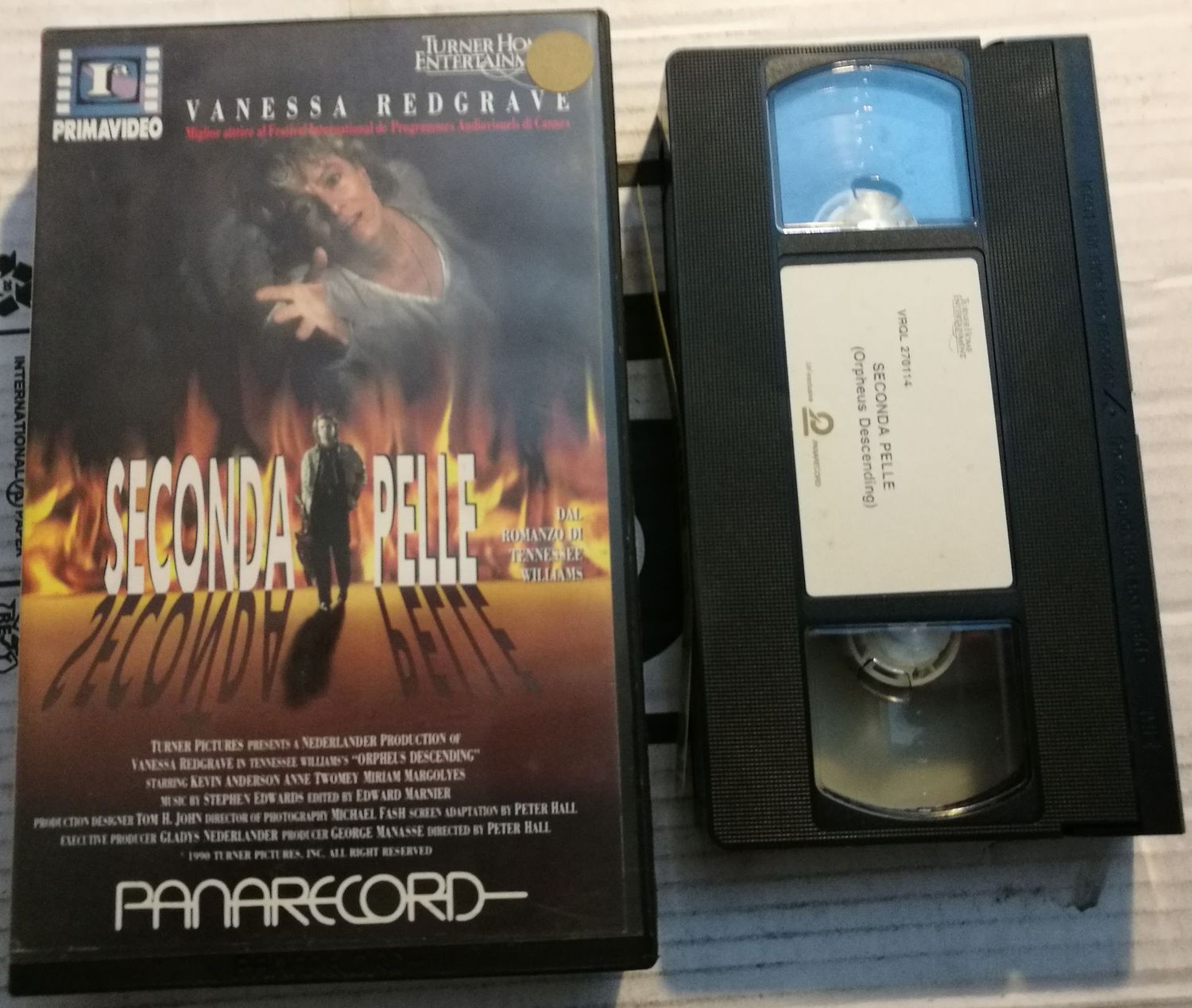 TeknoFilm - VHS – SECONDA PELLE di Peter Hall (1990) - PANARECORD (INEDITO IN DVD) TeknoFilm - VHS – SECONDA PELLE di Peter Hall (1990) - PANARECORD (INEDITO IN DVD)