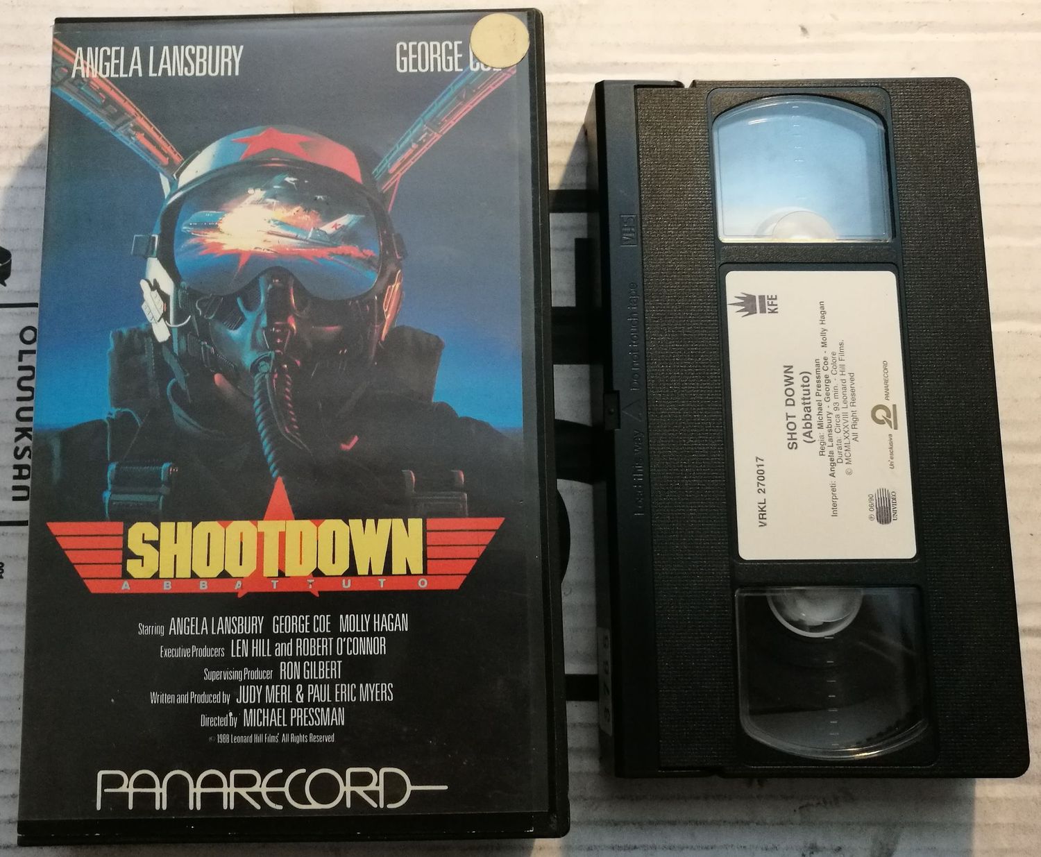 TeknoFilm - VHS – SHOOTDOWN - ABBATTUTO di Michael Pressman (1988) - PANARECORD (INEDITO IN DVD) TeknoFilm - VHS – SHOOTDOWN - ABBATTUTO di Michael Pressman (1988) - PANARECORD (INEDITO IN DVD)