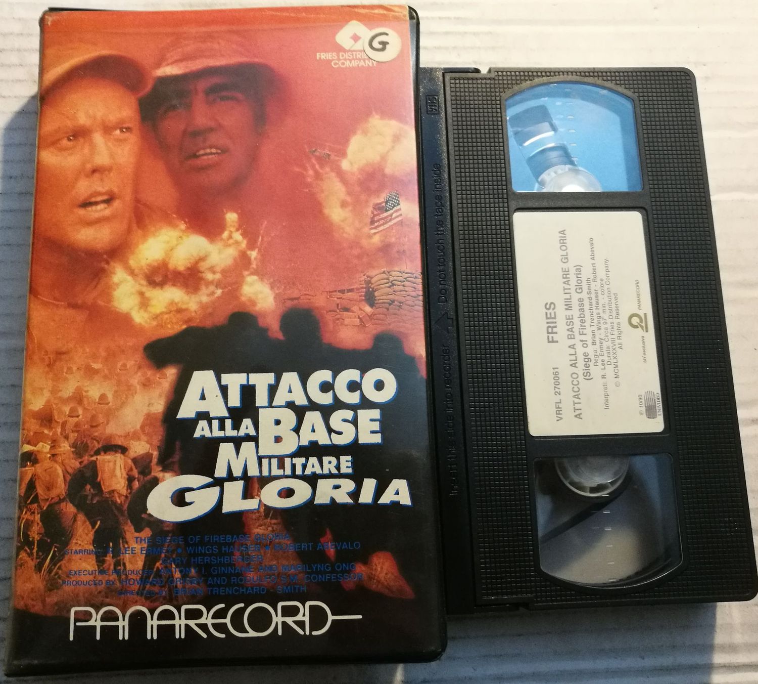TeknoFilm - VHS – ATTACCO ALLA BASE MILITARE GLORIA di Brian Trenchard-Smith (1989) - PANARECORD (INEDITO IN DVD) TeknoFilm - VHS – ATTACCO ALLA BASE MILITARE GLORIA di Brian Trenchard-Smith (1989) - PANARECORD (INEDITO IN DVD)