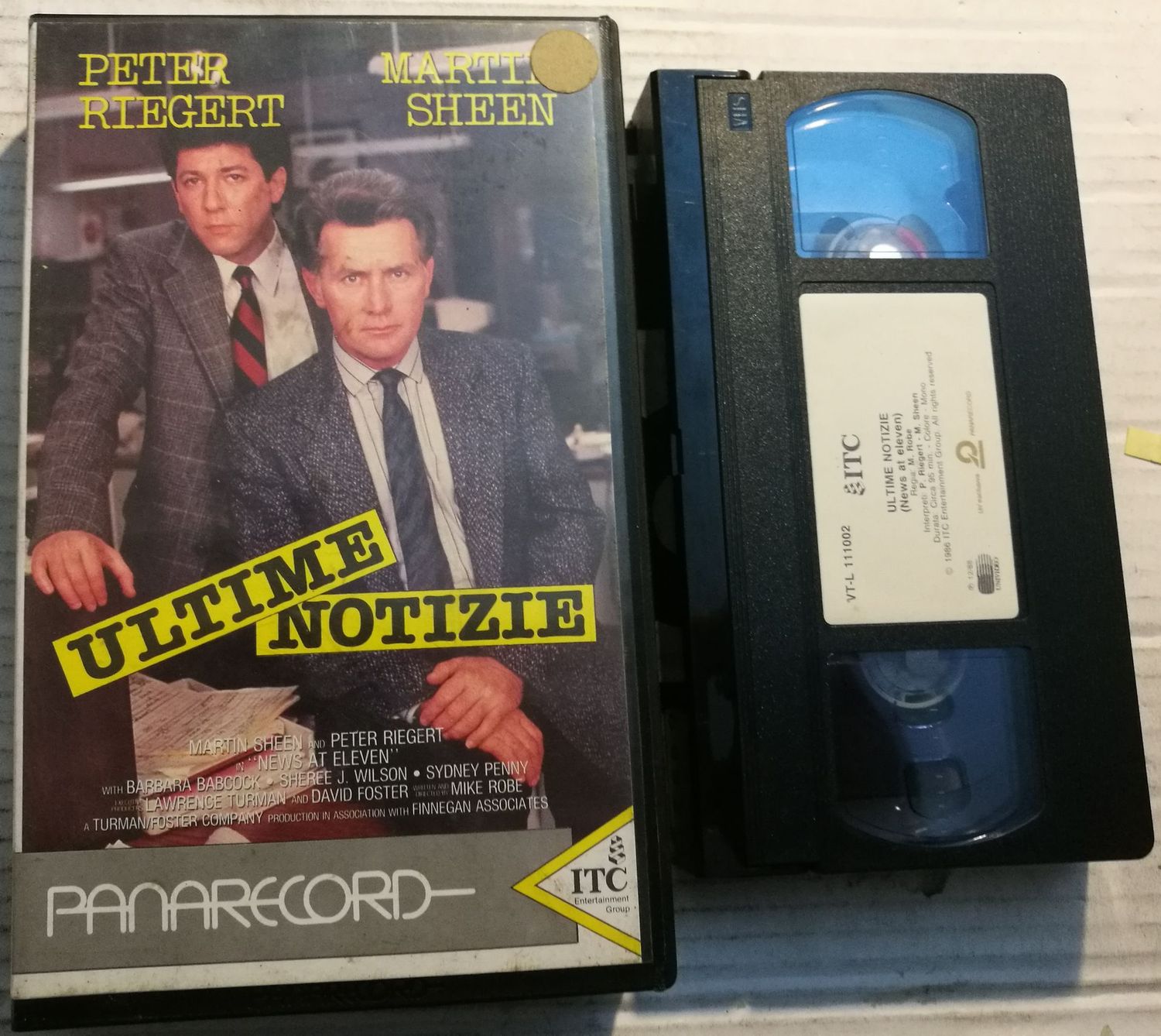 TeknoFilm - VHS – ULTIME NOTIZIE di Mike Robe (1986) - PANARECORD (INEDITO IN DVD)