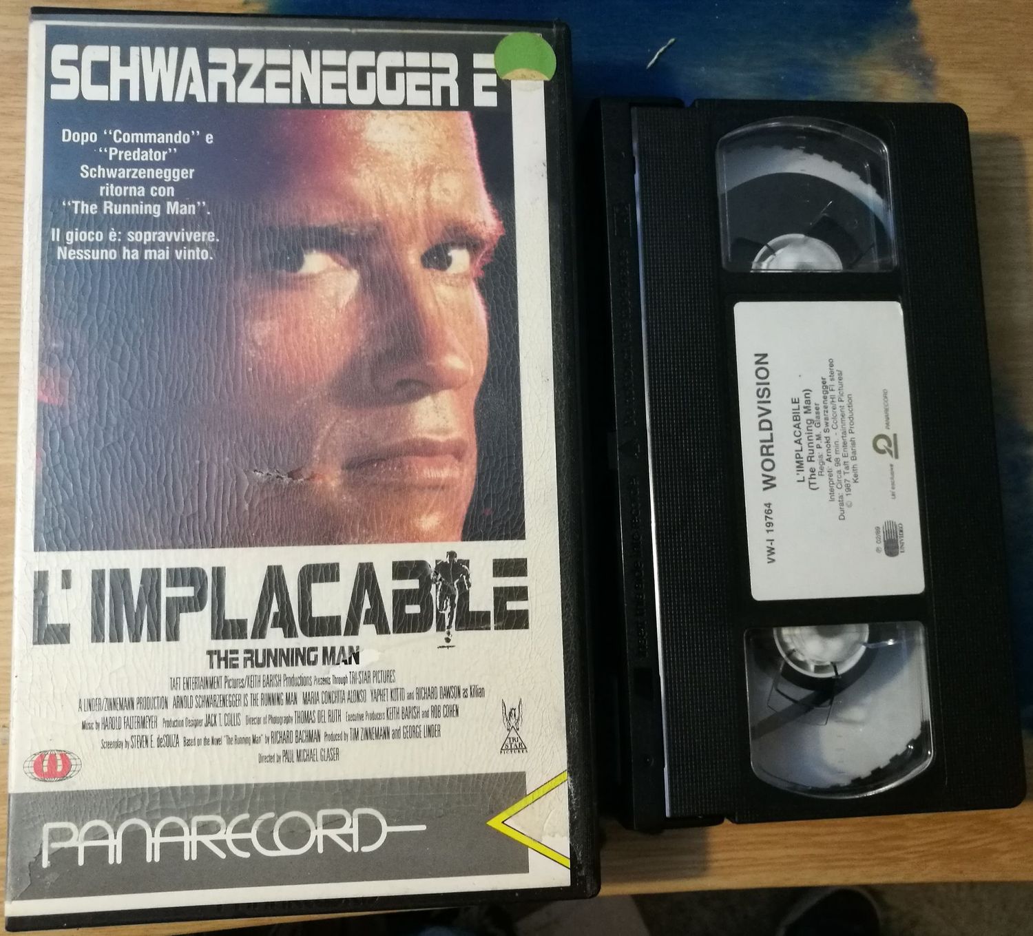 TeknoFilm - VHS – L'IMPLACABILE di Paul Michael Glaser (1987) - PANARECORD