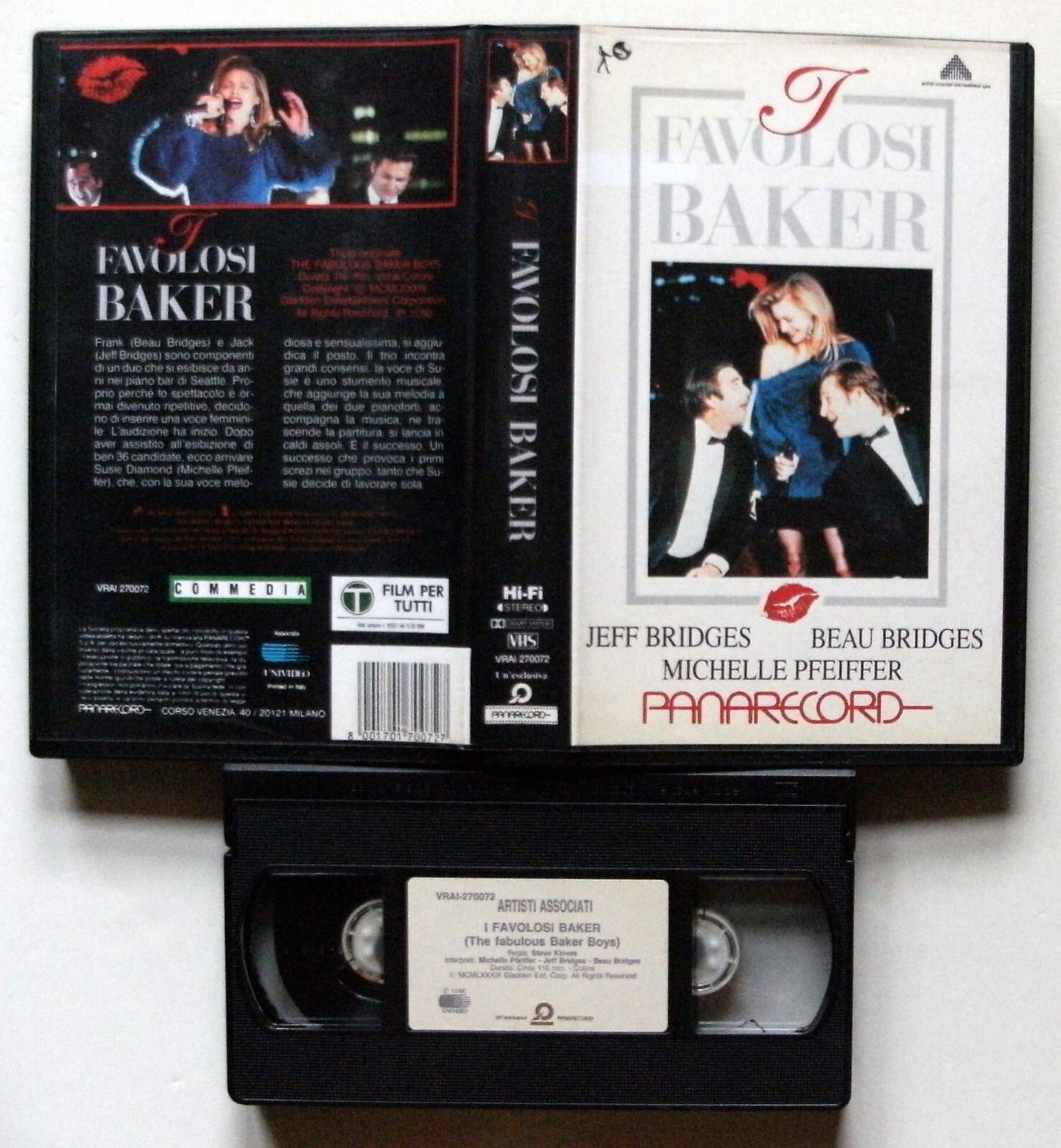 TeknoFilm - VHS – I FAVOLOSI BAKER di Steve Kloves (1989) - PANARECORD TeknoFilm - VHS – I FAVOLOSI BAKER di Steve Kloves (1989) - PANARECORD