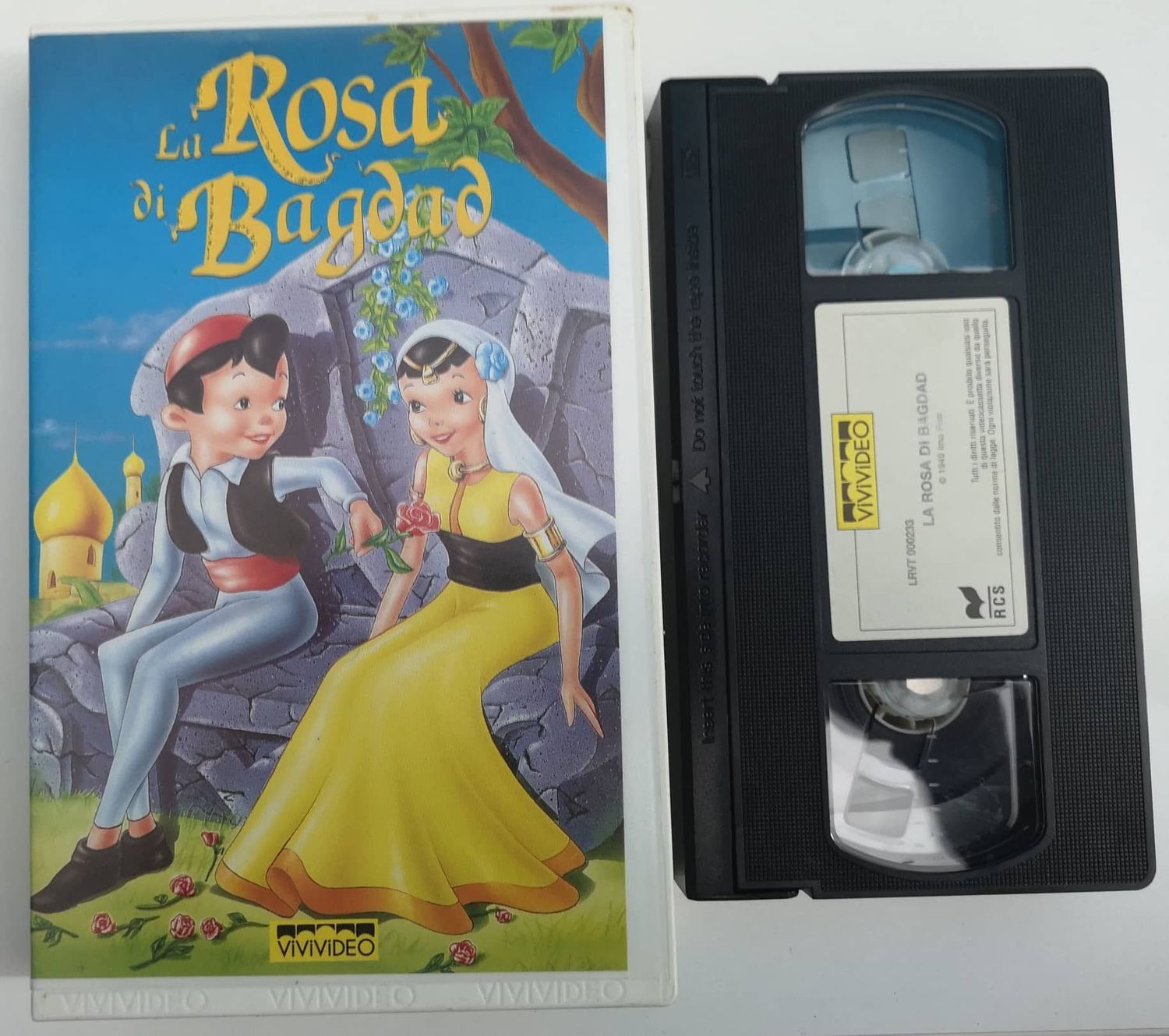 TeknoFilm - VHS – LA ROSA DI BAGDAD di Anton Gino Domeneghini (1949) - VIVIVIDEO TeknoFilm - VHS – LA ROSA DI BAGDAD di Anton Gino Domeneghini (1949) - VIVIVIDEO