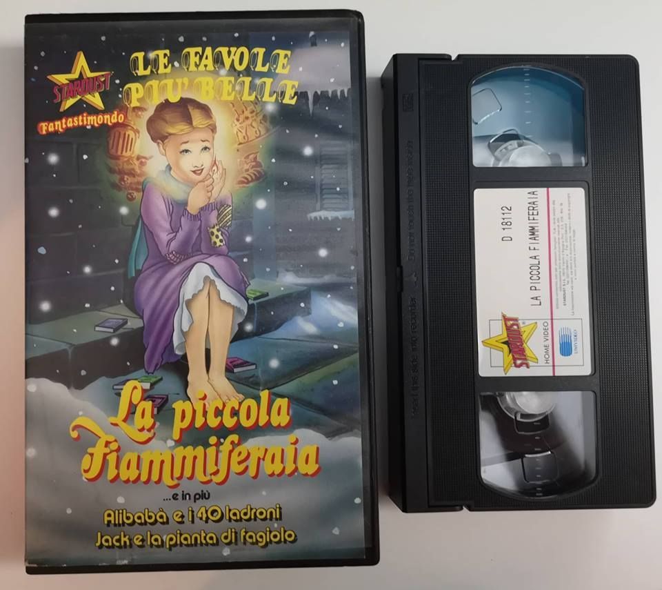 TeknoFilm - VHS – LA PICCOLA FIAMMIFERAIA di Dave Fleischer, Seymour Kneitel e I. Sparber (1989) - STARDUST (INEDITO IN DVD) TeknoFilm - VHS – LA PICCOLA FIAMMIFERAIA di Dave Fleischer, Seymour Kneitel e I. Sparber (1989) - STARDUST (INEDITO IN DVD)