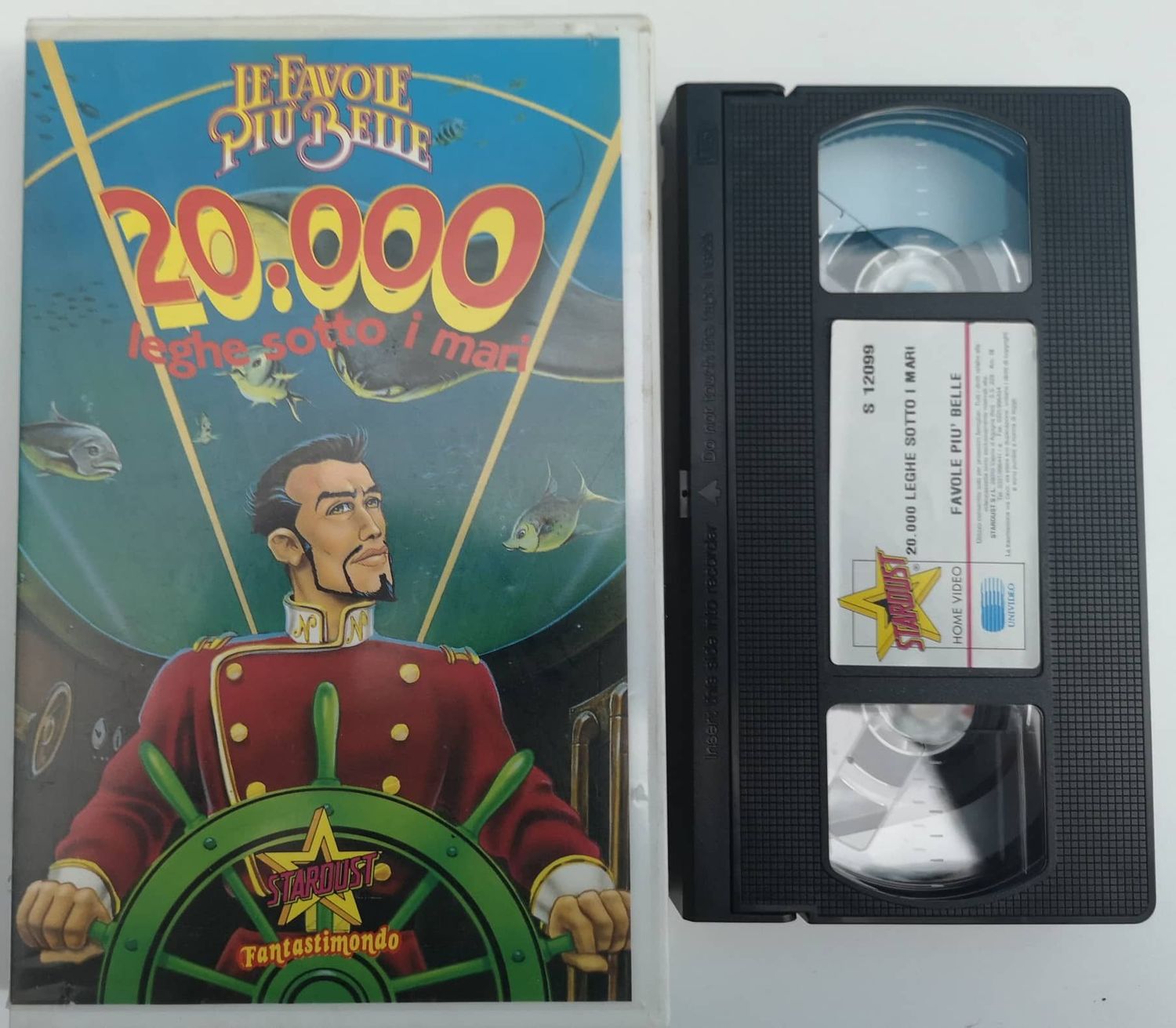 TeknoFilm - VHS – 20000 LEGHE SOTTO I MARI di A.A.V.V. (1992) - STARDUST