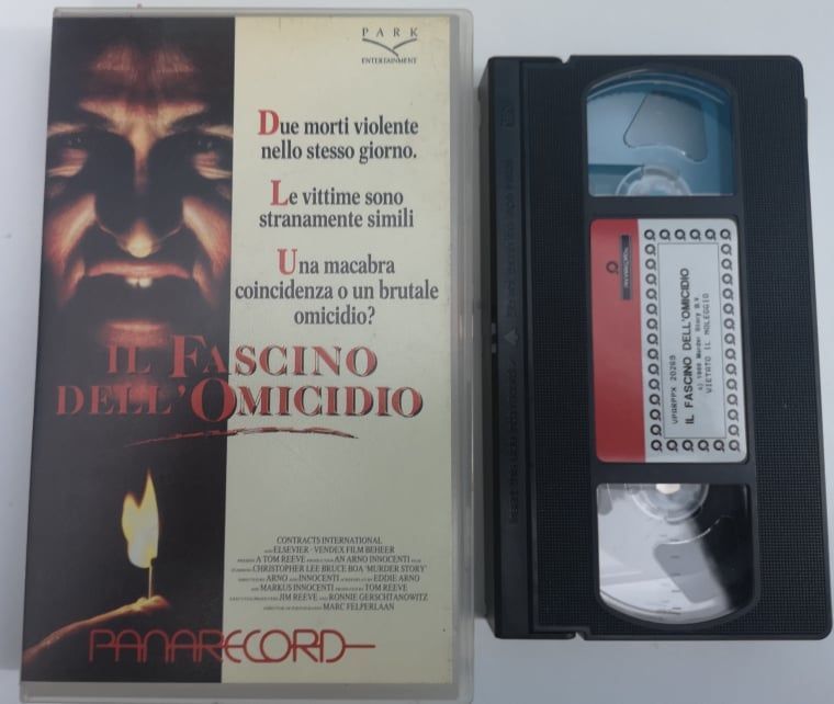 TeknoFilm - VHS – IL FASCINO DELL'OMICIDIO di Eddie Arno e Markus Innocenti (1989) - PANARECORD (INEDITO IN DVD)