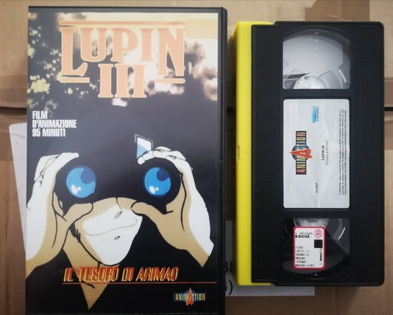 TeknoFilm - VHS – LUPIN III - IL TESORO DI ARIMAO di Osamu Dezaki (1995) - MEDUSA