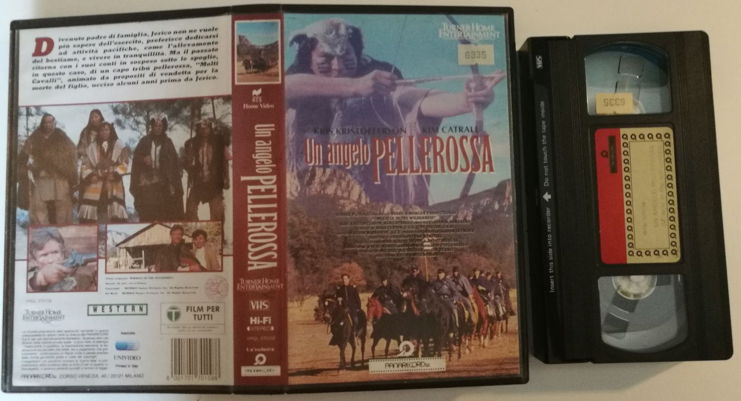 TeknoFilm - VHS – UN ANGELO PELLEROSSA di Charles B. Pierce (1990) - PANARECORD (INEDITO IN DVD)
