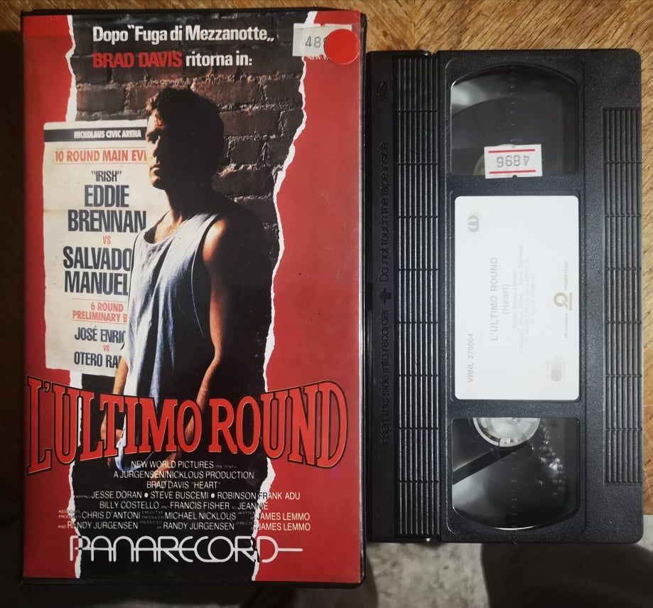 TeknoFilm - VHS – L'ULTIMO ROUND di James Lemmo (1987) - PANARECORD