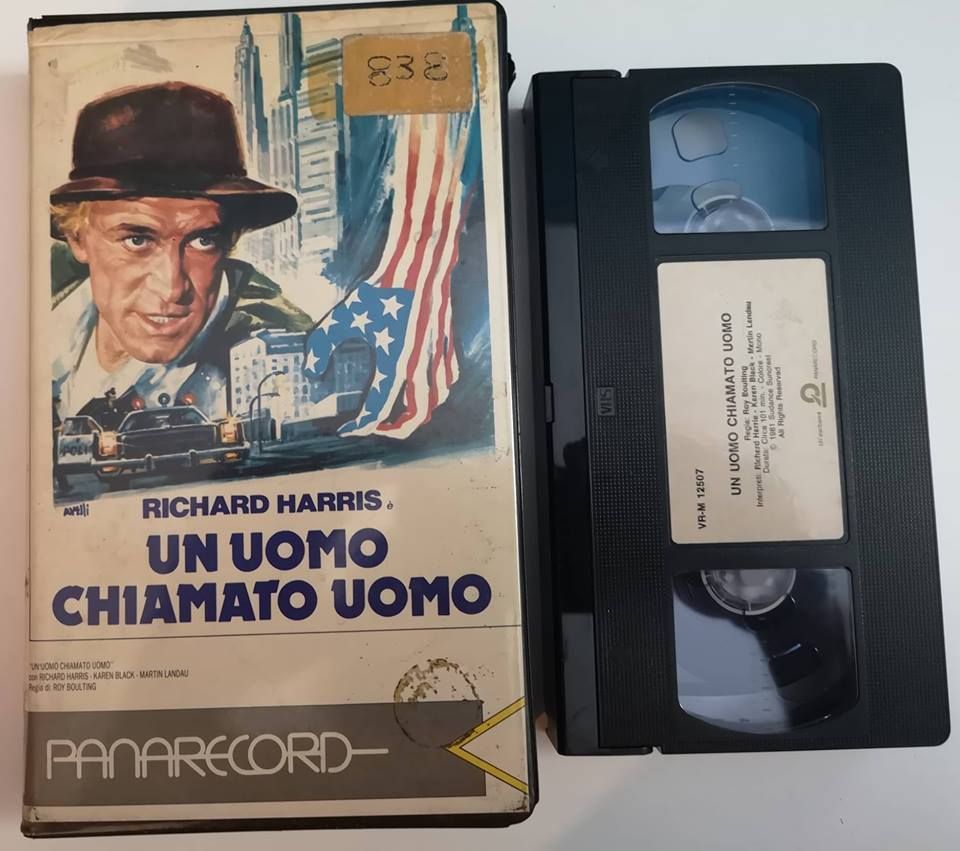 TeknoFilm - VHS – UN UOMO CHIAMATO UOMO di Roy Boulting (1981) - PANARECORD (INEDITO IN DVD) TeknoFilm - VHS – UN UOMO CHIAMATO UOMO di Roy Boulting (1981) - PANARECORD (INEDITO IN DVD)