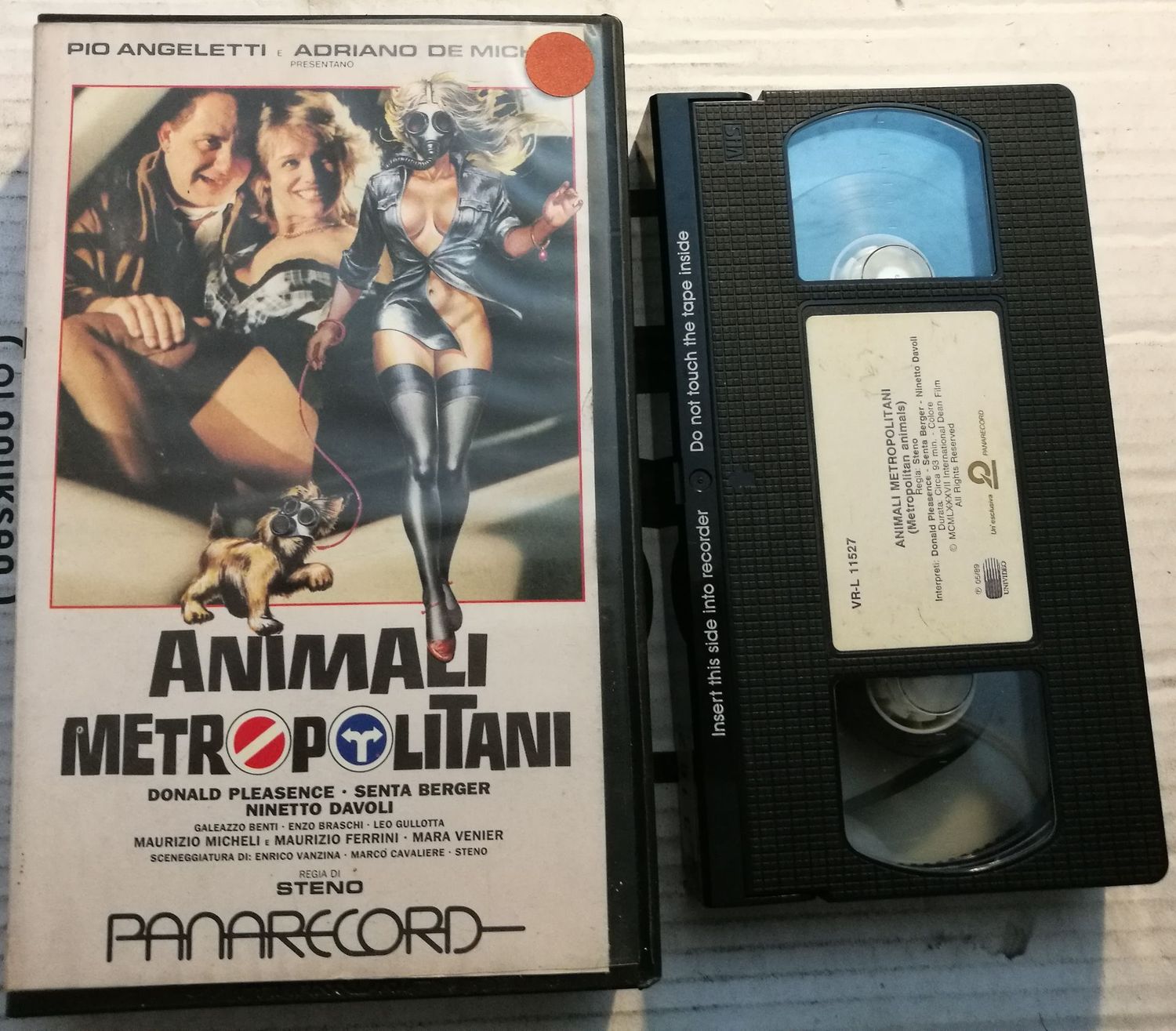 TeknoFilm - VHS – ANIMALI METROPOLITANI di Steno (1987) - PANARECORD (INEDITO IN DVD)