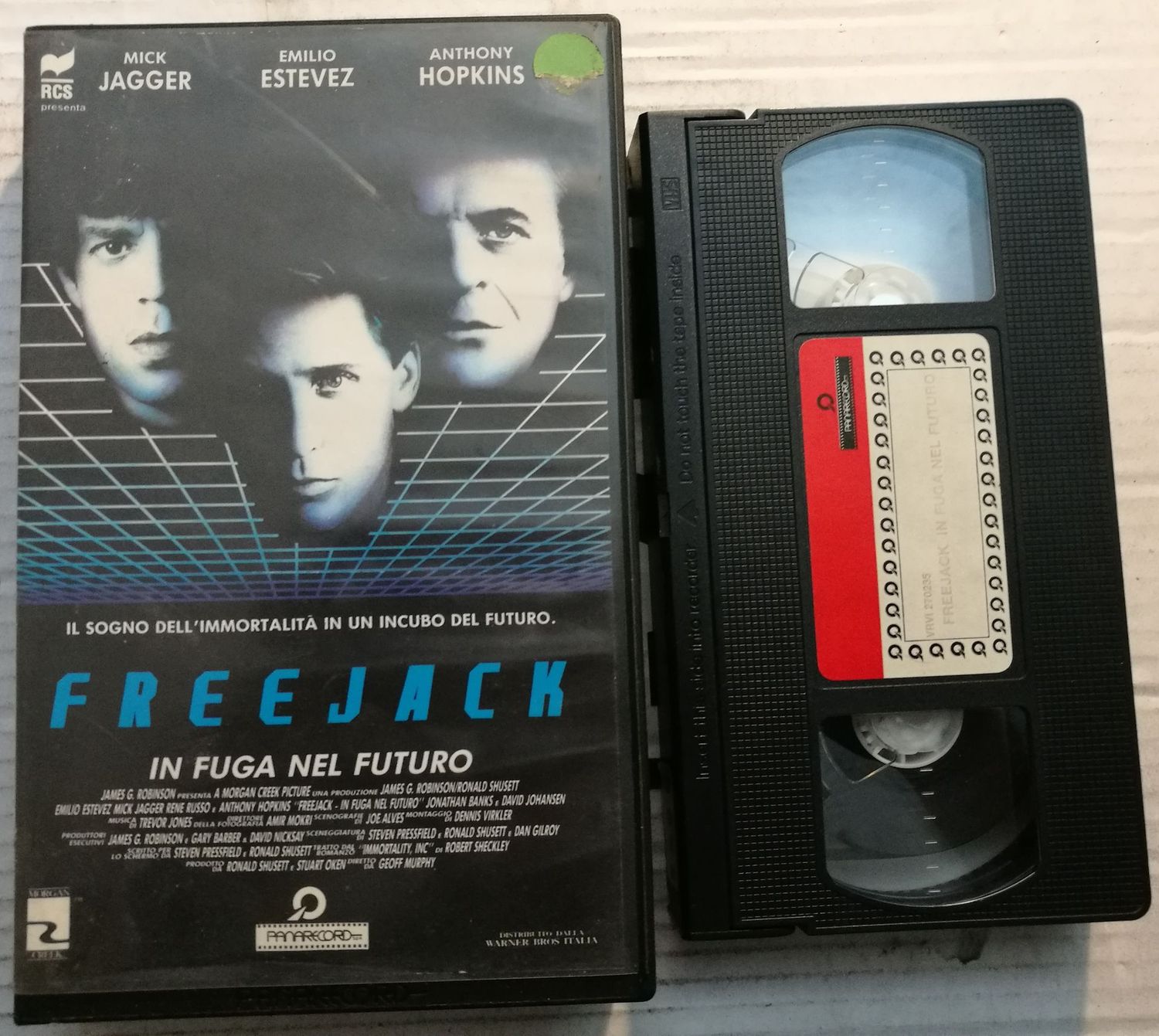 TeknoFilm - VHS – FREEJACK - IN FUGA NEL FUTURO di Geoff Murphy (1992) - RCS TeknoFilm - VHS – FREEJACK - IN FUGA NEL FUTURO di Geoff Murphy (1992) - RCS