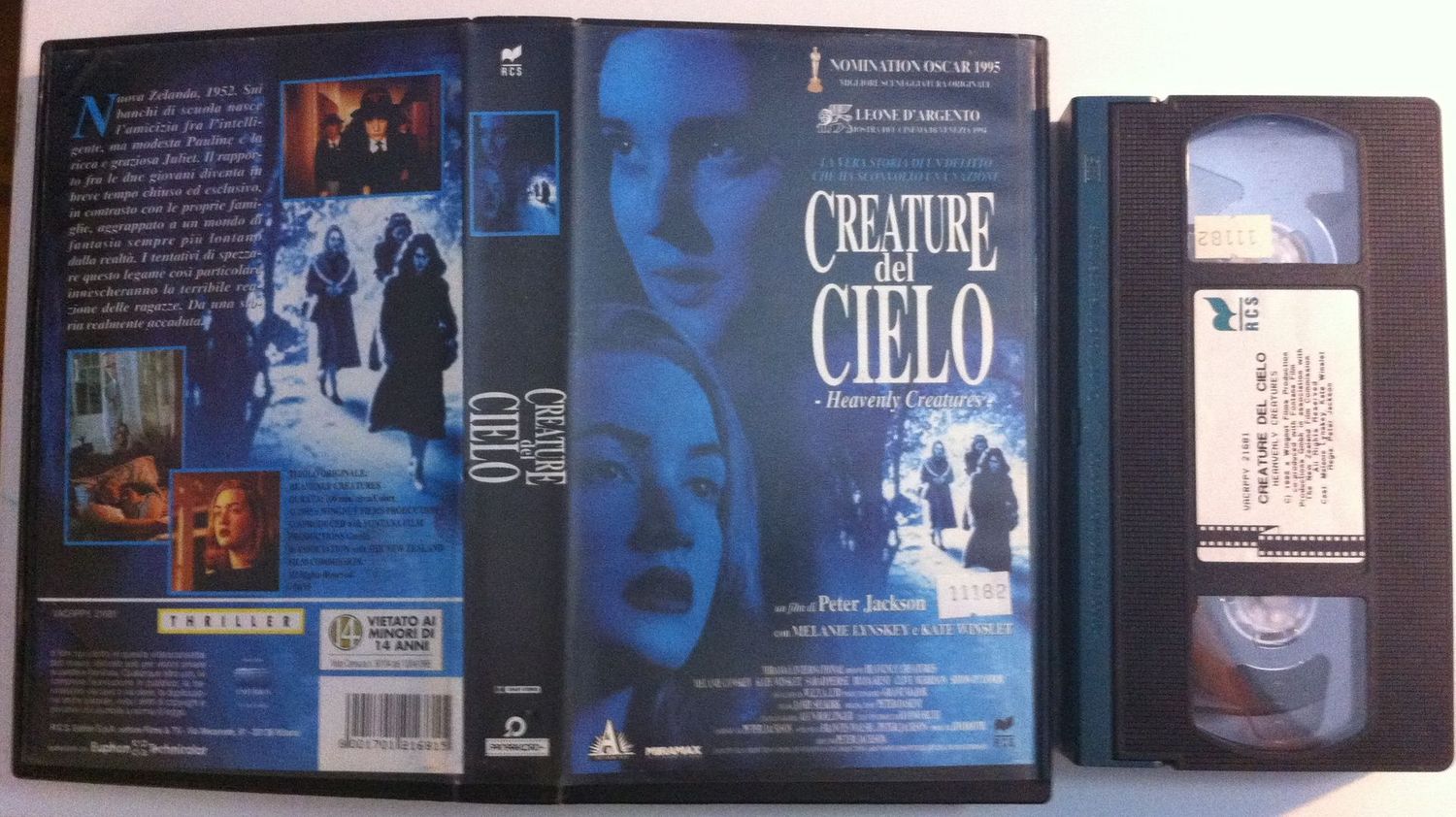 TeknoFilm - VHS – CREATURE DEL CIELO di Peter Jackson (1994) - RCS TeknoFilm - VHS – CREATURE DEL CIELO di Peter Jackson (1994) - RCS