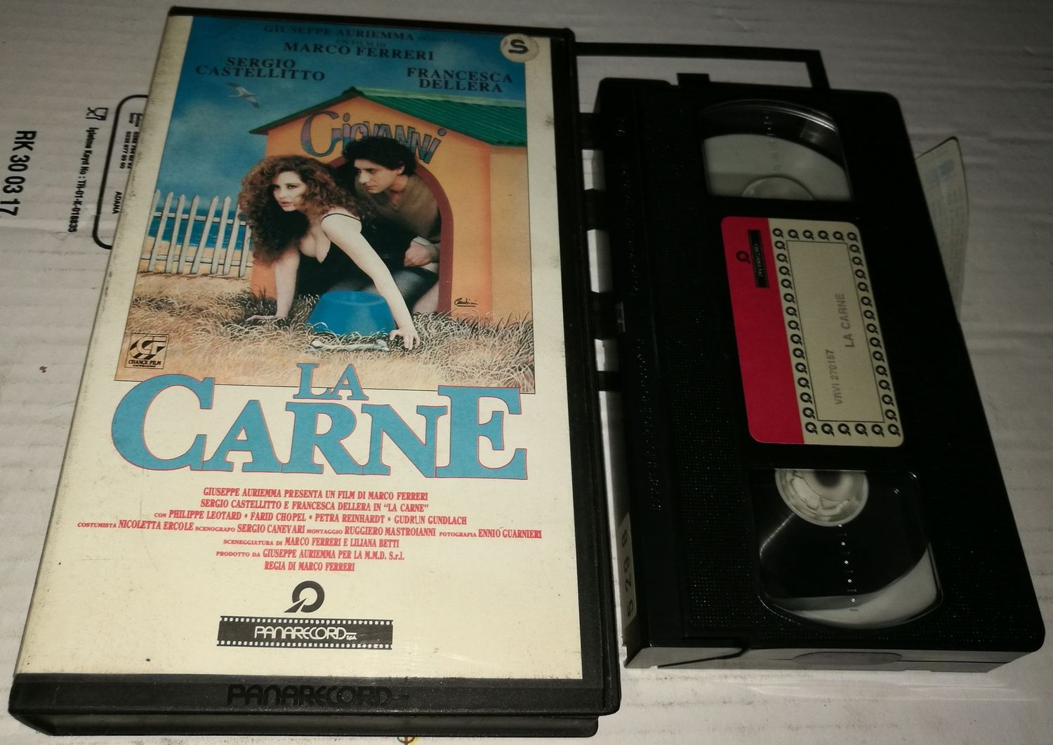 TeknoFilm - VHS – LA CARNE di Marco Ferreri (1991) - RCS TeknoFilm - VHS – LA CARNE di Marco Ferreri (1991) - RCS