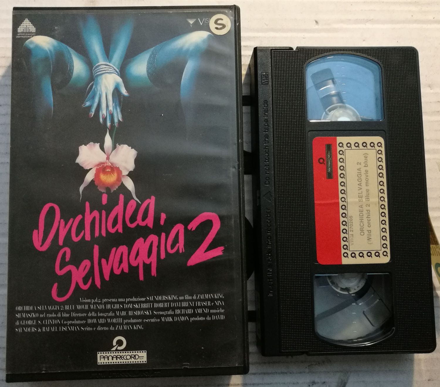 TeknoFilm - VHS – ORCHIDEA SELVAGGIA 2 di Zalman King (1991) - RCS TeknoFilm - VHS – ORCHIDEA SELVAGGIA 2 di Zalman King (1991) - RCS