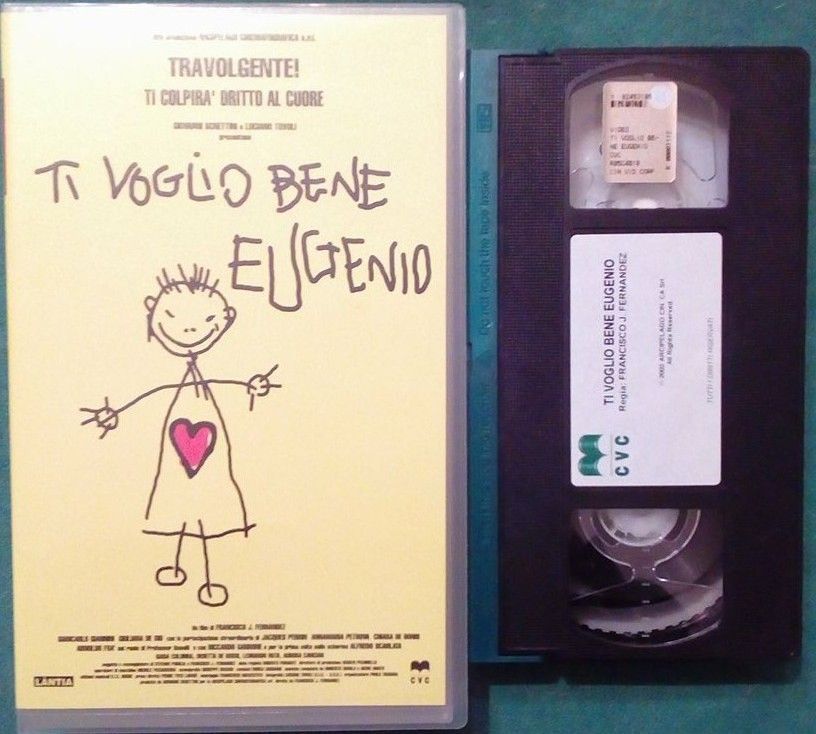 TeknoFilm - VHS – TI VOGLIO BENE EUGENIO di Francisco José Fernandez (2002) - CVC TeknoFilm - VHS – TI VOGLIO BENE EUGENIO di Francisco José Fernandez (2002) - CVC