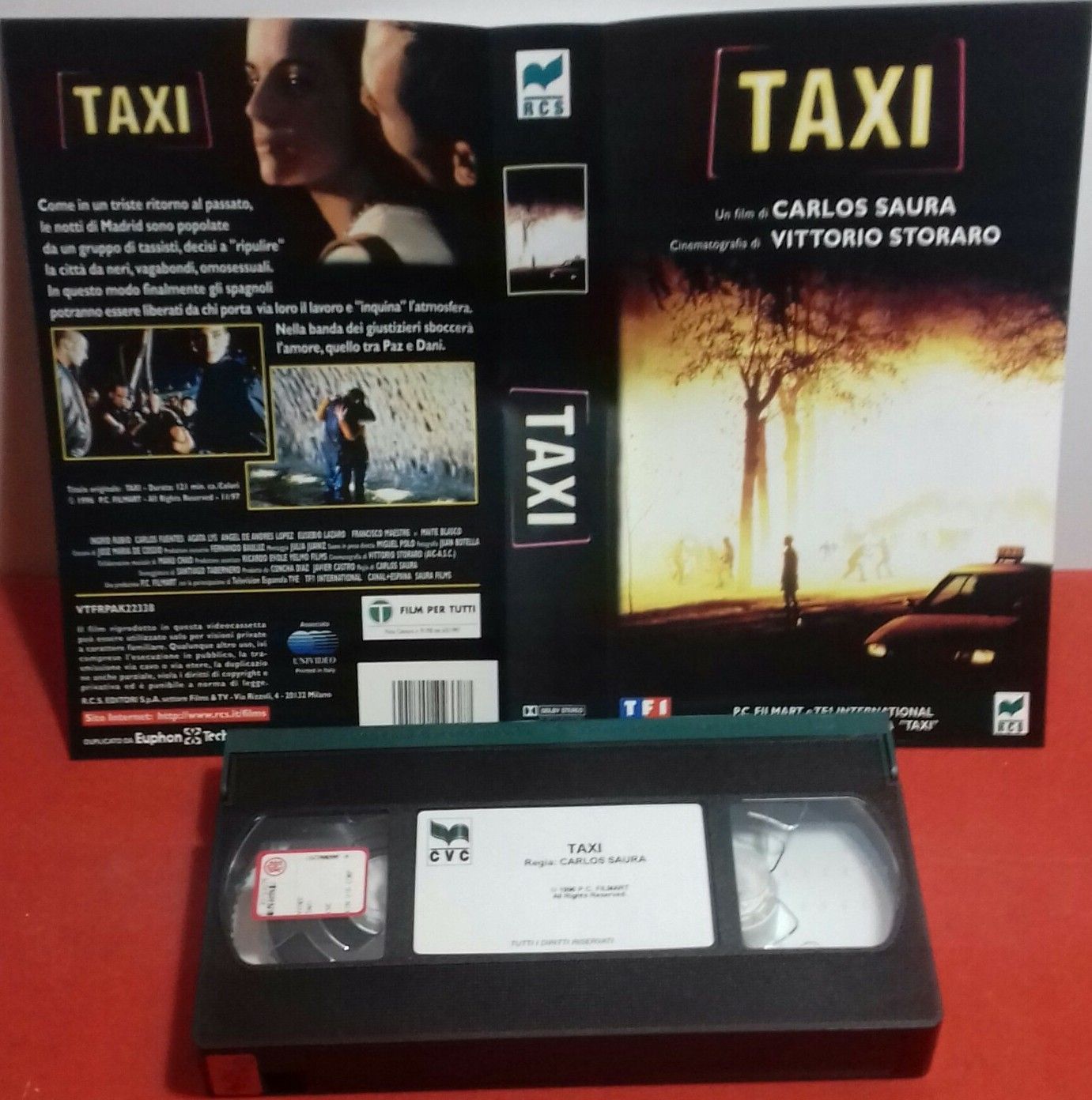 TeknoFilm - VHS – TAXI di Carlos Saura (1996) - RCS (INEDITO IN DVD)