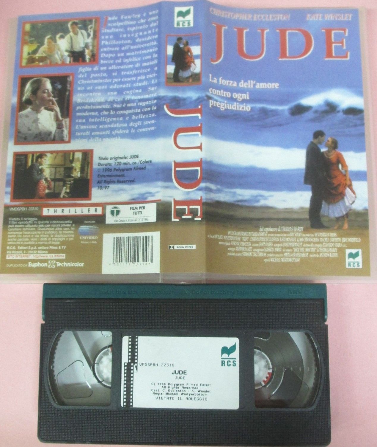 TeknoFilm - VHS – JUDE di Michael Winterbottom (1996) - CVC TeknoFilm - VHS – JUDE di Michael Winterbottom (1996) - CVC