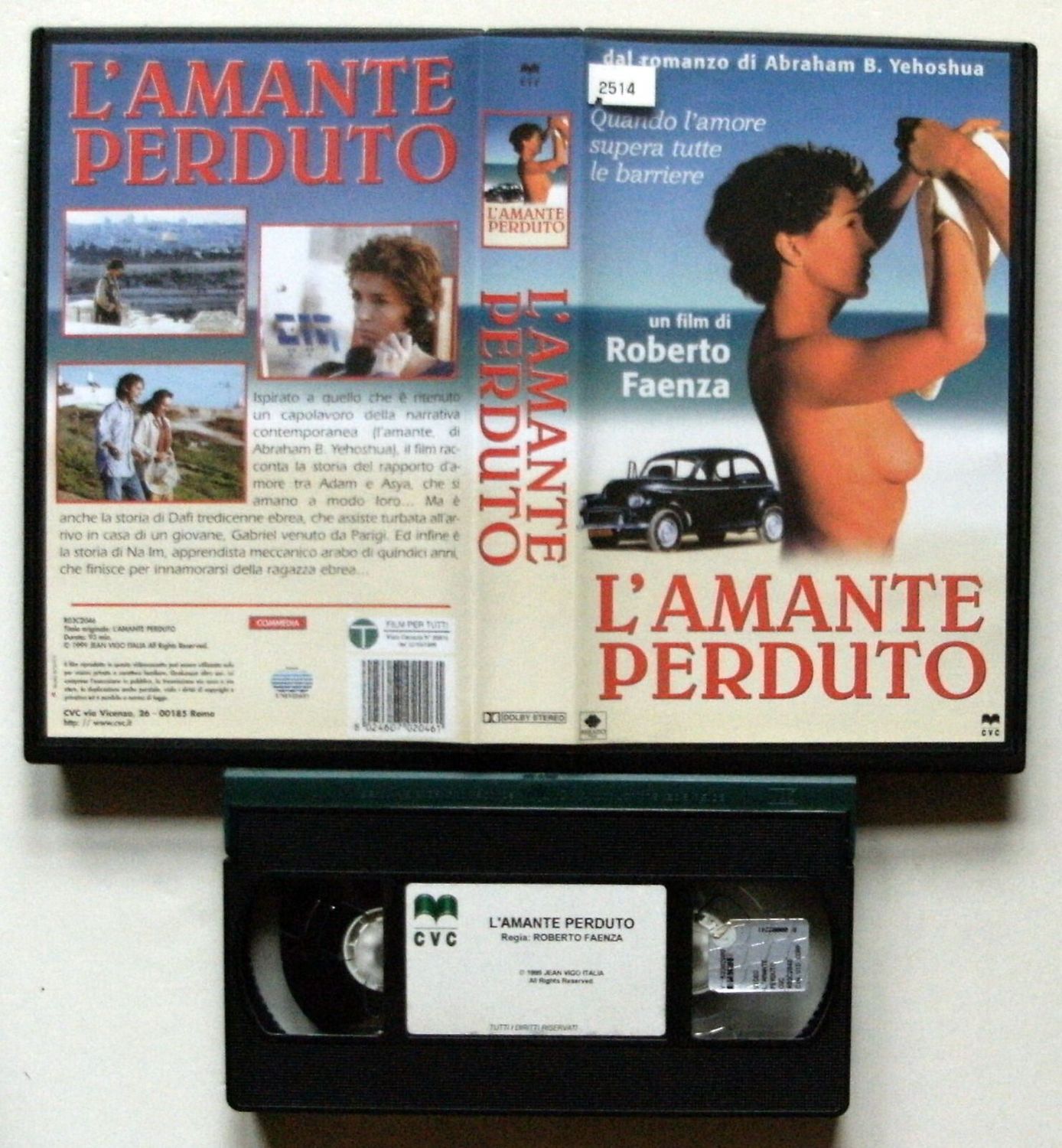 TeknoFilm - VHS – L'AMANTE PERDUTO di Roberto Faenza (1999) - CVC TeknoFilm - VHS – L'AMANTE PERDUTO di Roberto Faenza (1999) - CVC