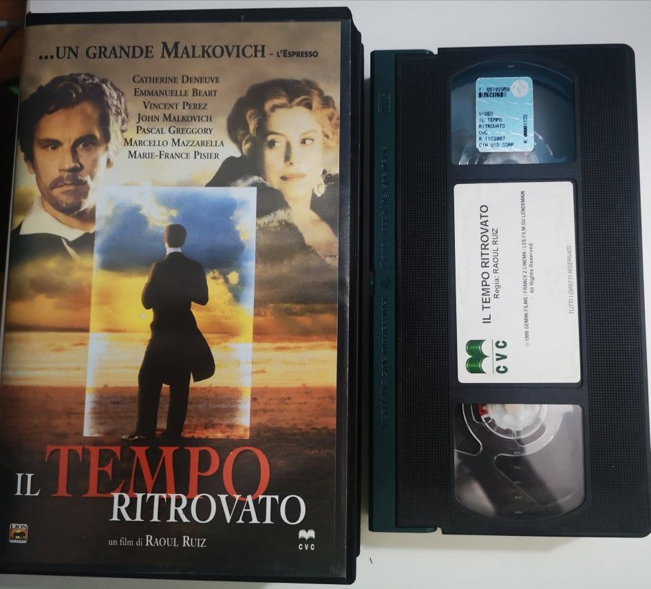TeknoFilm - VHS – IL TEMPO RITROVATO di Raoul Ruiz (1999) - CVC TeknoFilm - VHS – IL TEMPO RITROVATO di Raoul Ruiz (1999) - CVC