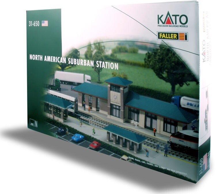 Kato N 31-650 North American Suburban Station