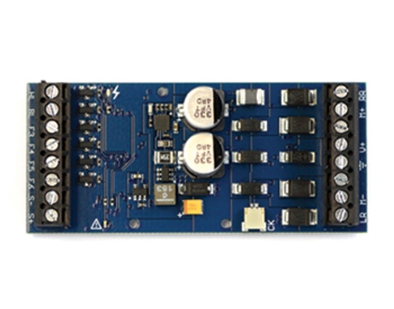 Soundtraxx Tsunami 2 Decodificatore Audio TSU-21PNEM8 Per Trenini DCC - 21 Pin, 8 Funzioni, Made In USA Decoder Stick - Foto 4