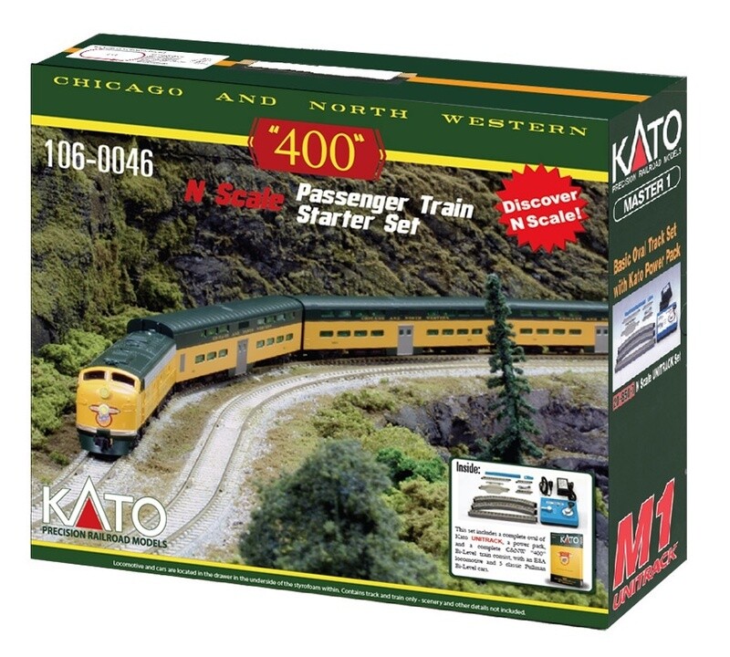 Kato N C&NW 400 Starter Set