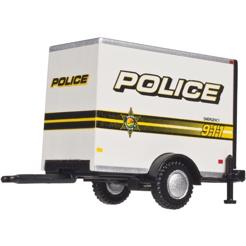 Atlas HO 60000098 Police 9-1-1 Trailer