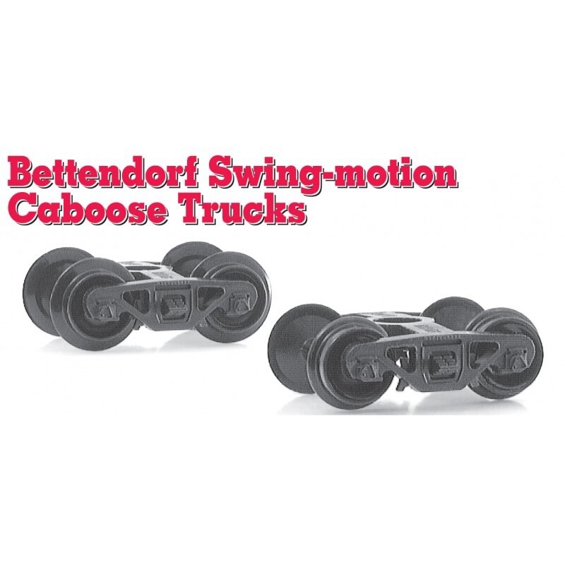 Micro-Trains 1184 Bettendorf Swing Motion Trucks w/o Couplers