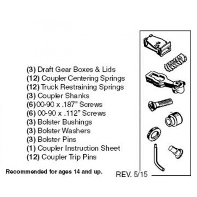Micro-Trains 1029 Small Parts Pack