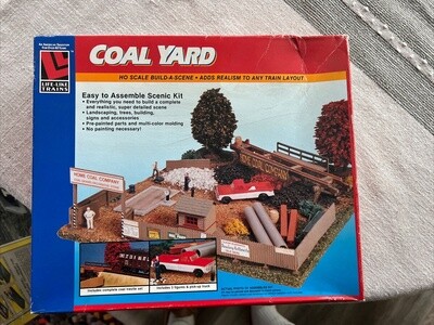 Life-Like HO 1369 Coal Yard NOS