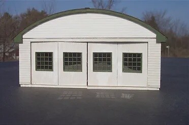 Osborn HO 1078 WWII Era Aircraft Hanger Kit