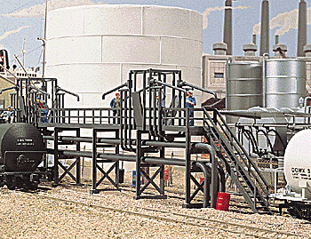 Walthers HO 933-3104 Tank Car Oil Loading Platform Kit