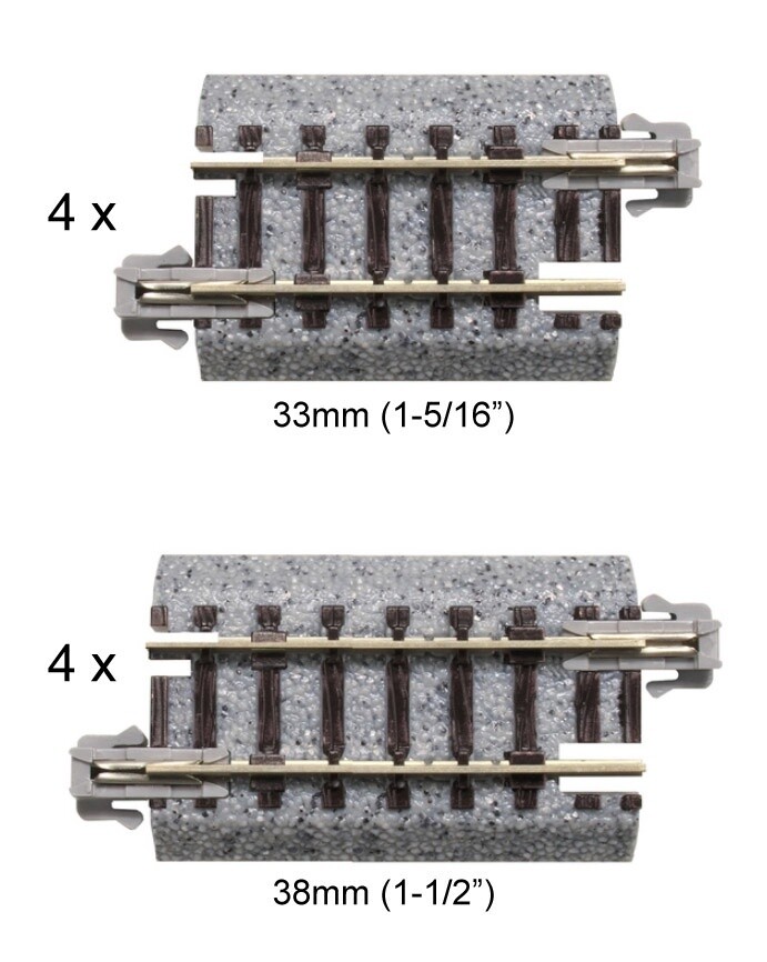 Kato N 20-092 Short Track Assortment B