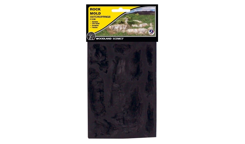 Woodland Scenics Outcroppings Rock Mold