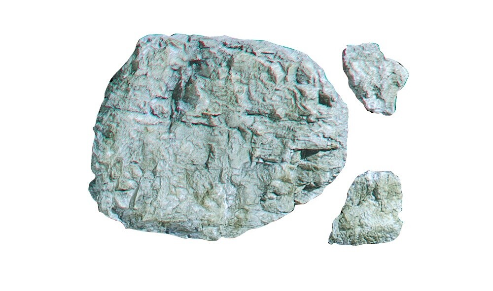 Woodland Scenics Laced Face Rock, Rock Mold