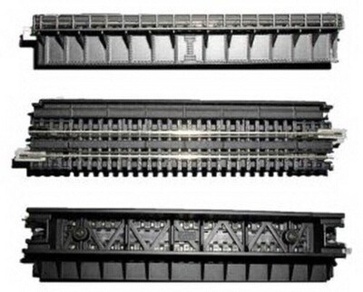 Kato N 20-464 Deck Plate Girder Bridge Black 4 7/8"