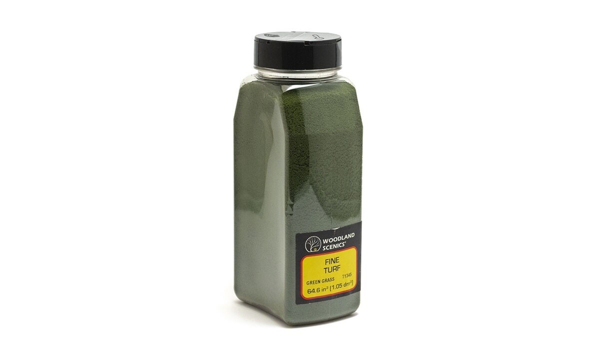 Woodland Scenics T1345 Fine Turf &quot;Green Grass&quot; Shaker