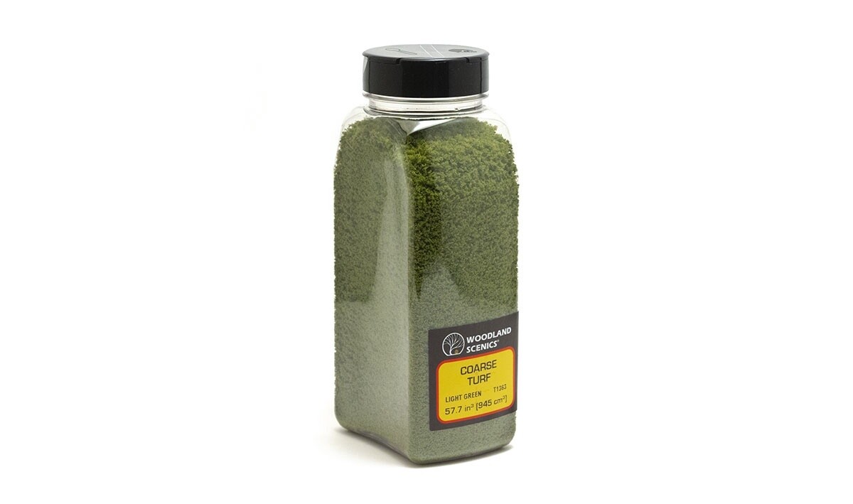 Woodland T1363 Coarse Turf &quot;Light Green&quot; Shaker